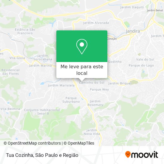 Tua Cozinha mapa