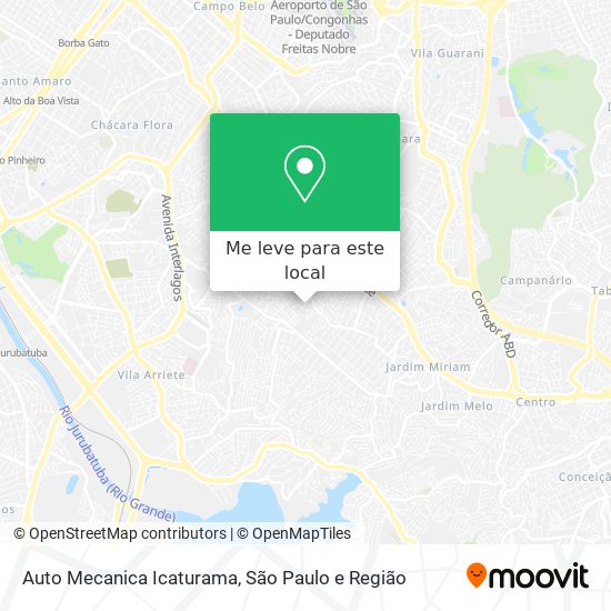 Auto Mecanica Icaturama mapa