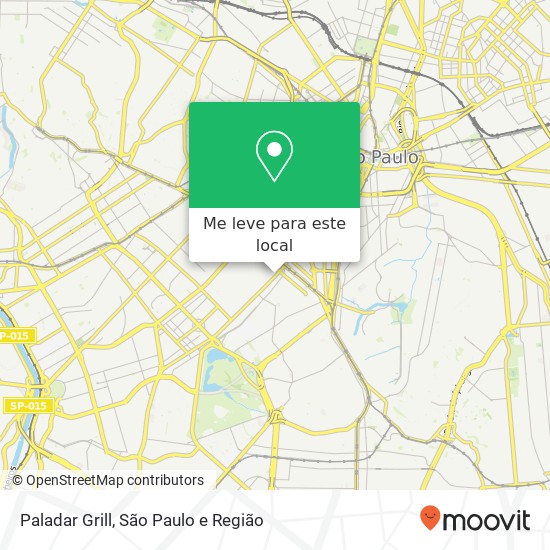 Paladar Grill, Avenida Brigadeiro Luís Antônio, 2520 Jardim Paulista São Paulo-SP 01401-000 mapa