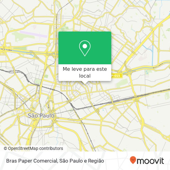 Bras Paper Comercial, Rua João Boemer, 511 Belém São Paulo-SP 03018-000 mapa