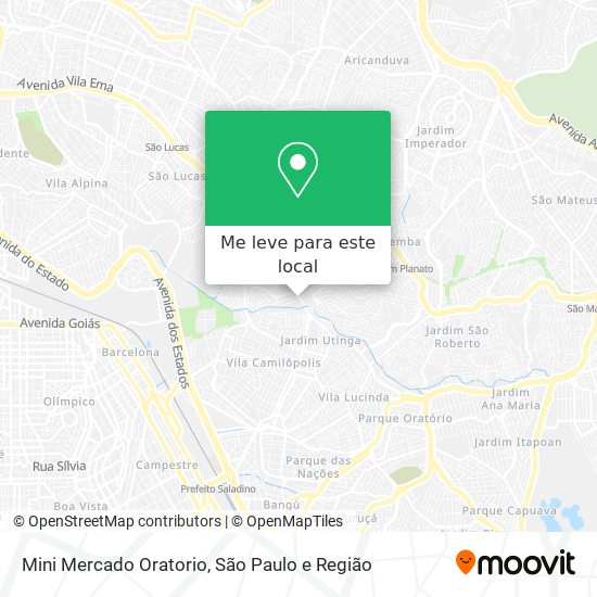 Mini Mercado Oratorio mapa