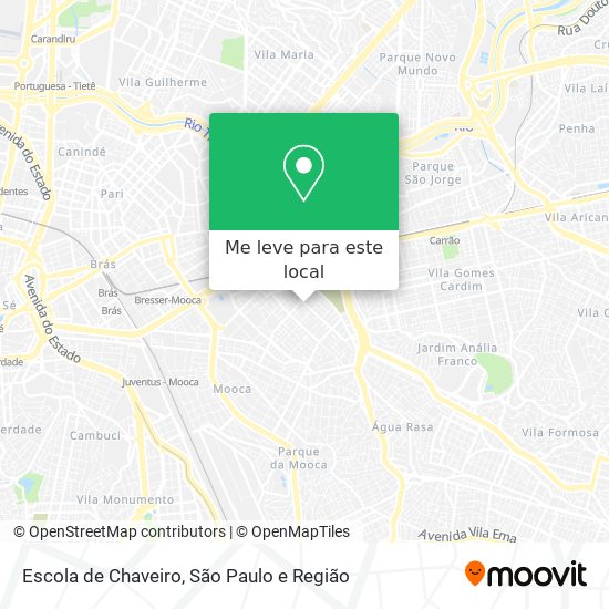 Escola de Chaveiro mapa