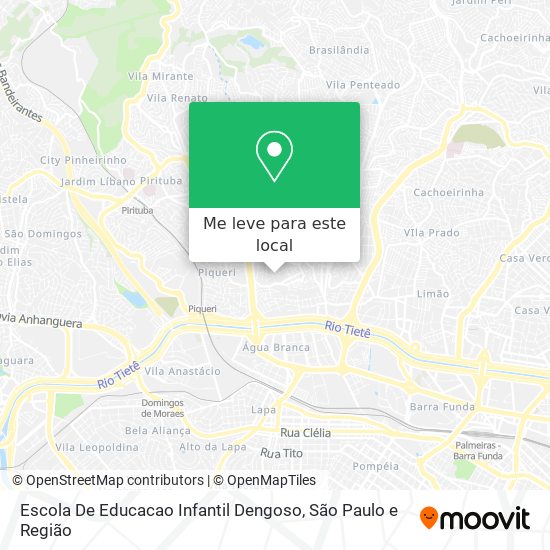 Escola De Educacao Infantil Dengoso mapa