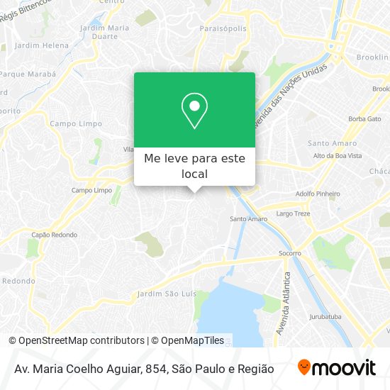 Av. Maria Coelho Aguiar, 854 mapa