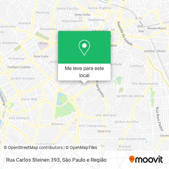 Rua Carlos Steinen 393 mapa