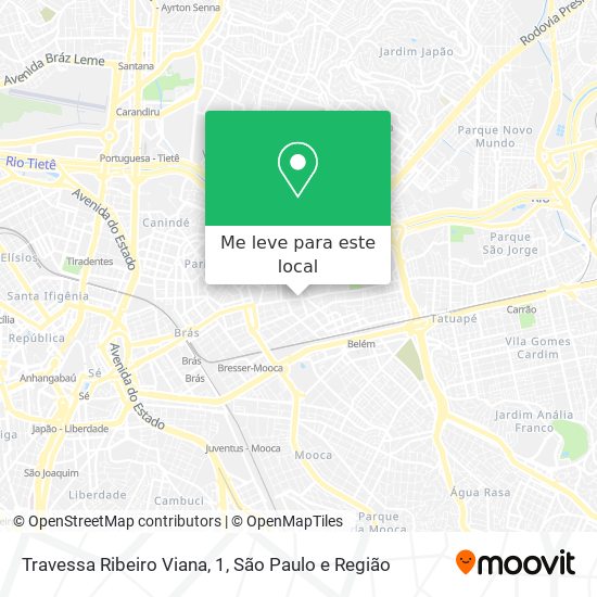 Travessa Ribeiro Viana, 1 mapa