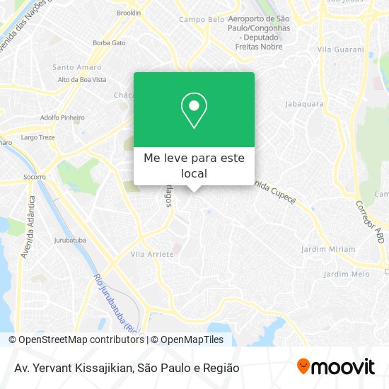 Av. Yervant Kissajikian mapa