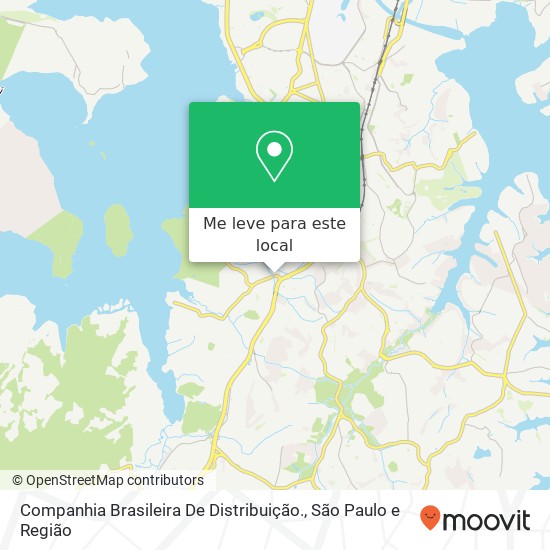 Companhia Brasileira De Distribuição., Avenida Carlos Oberhuber, 136 Cidade Dutra São Paulo-SP 04836-130 mapa