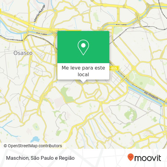 Maschion, Avenida Leão Machado, 100 Jaguaré São Paulo-SP 05328-020 mapa