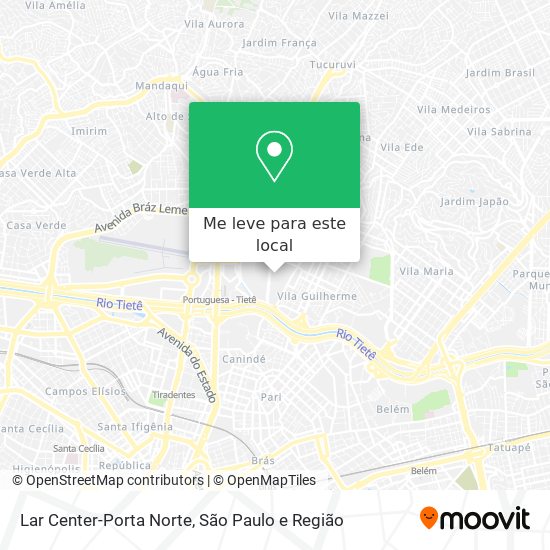 Lar Center-Porta Norte mapa