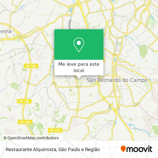 Restaurante Alquimista mapa