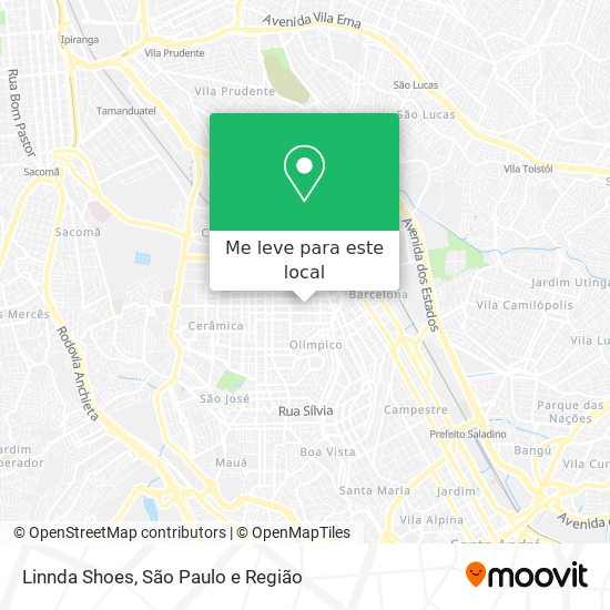 Linnda Shoes mapa