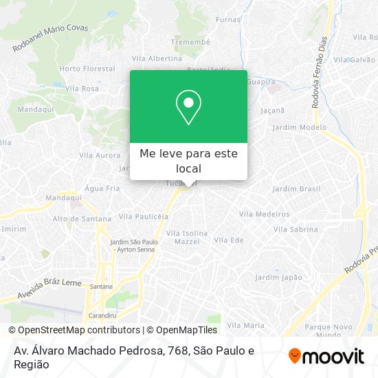 Av. Álvaro Machado Pedrosa, 768 mapa