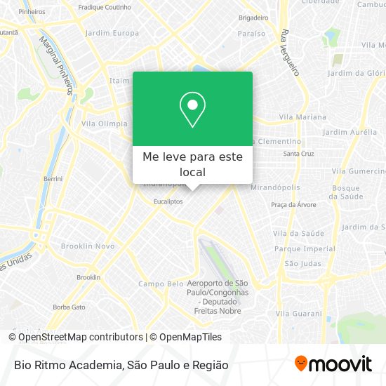 Bio Ritmo Academia mapa