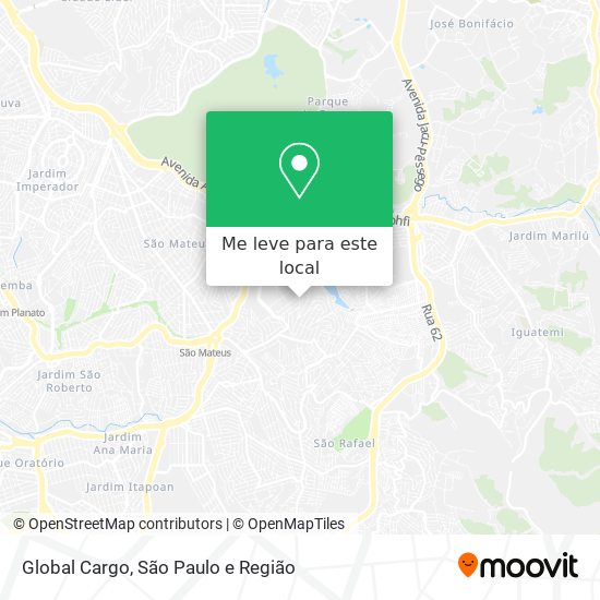 Global Cargo mapa