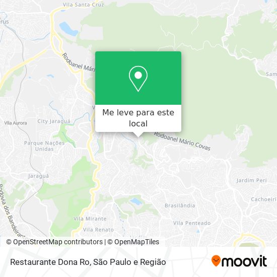 Restaurante Dona Ro mapa
