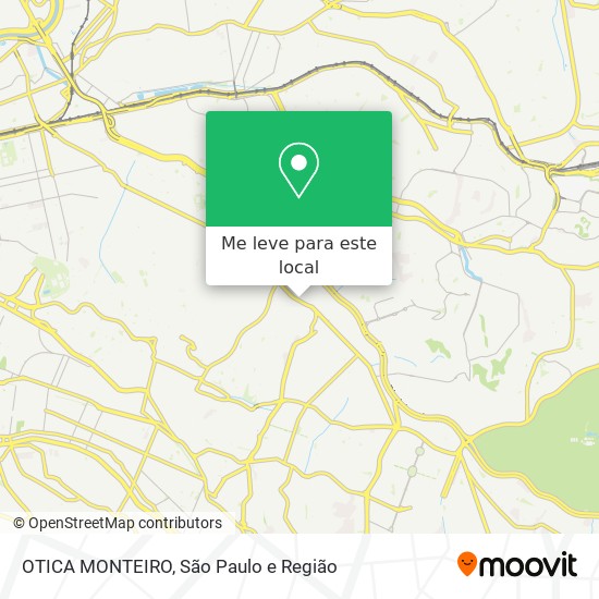 OTICA MONTEIRO mapa