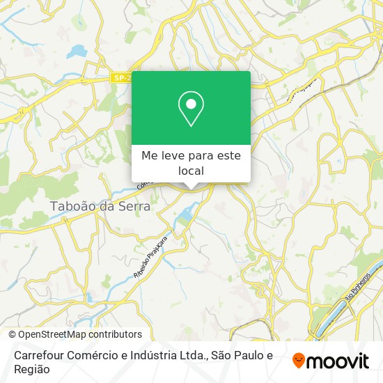 Carrefour Comércio e Indústria Ltda. mapa