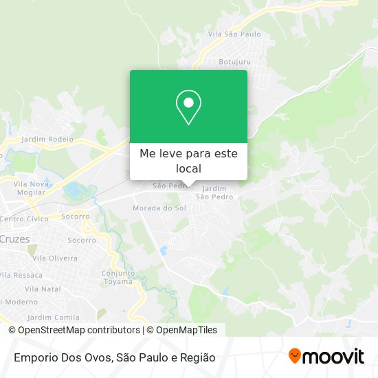Emporio Dos Ovos mapa