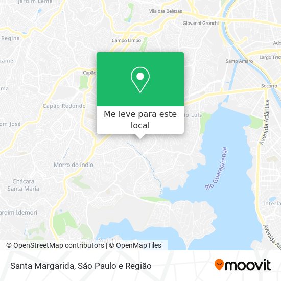 Santa Margarida mapa