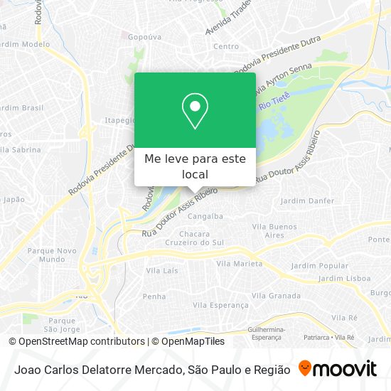 Joao Carlos Delatorre Mercado mapa