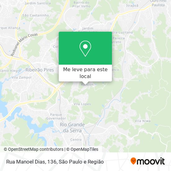 Rua Manoel Dias, 136 mapa