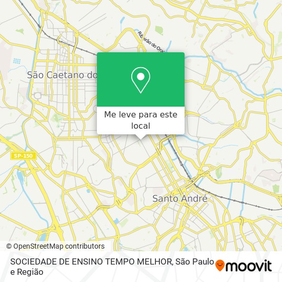 SOCIEDADE DE ENSINO TEMPO MELHOR mapa