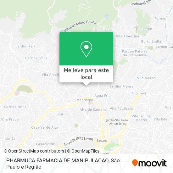 PHARMUCA FARMACIA DE MANIPULACAO mapa