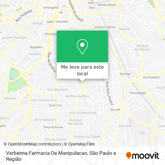 Verbenna Farmacia De Manipulacao mapa