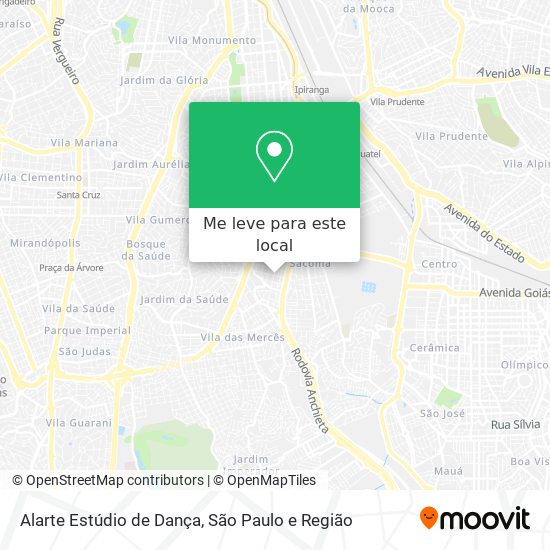 Alarte Estúdio de Dança mapa