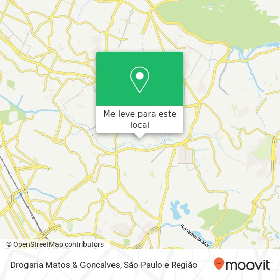 Drogaria Matos & Goncalves, Travessa Jacques Brell, 50 Sapopemba São Paulo-SP 03977-710 mapa