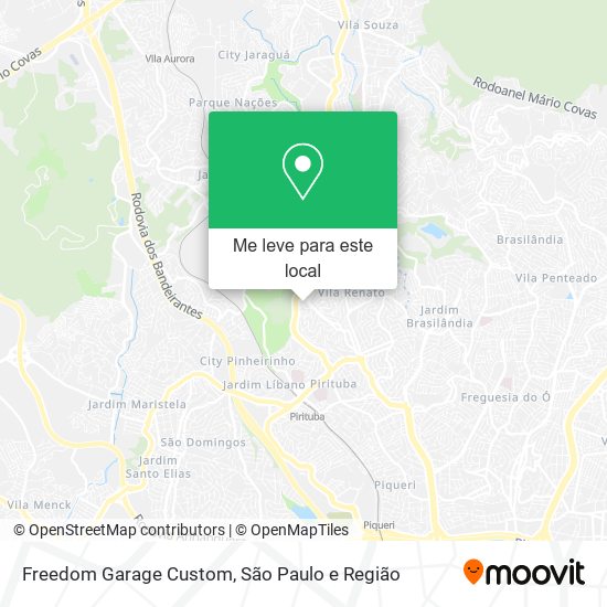 Freedom Garage Custom mapa