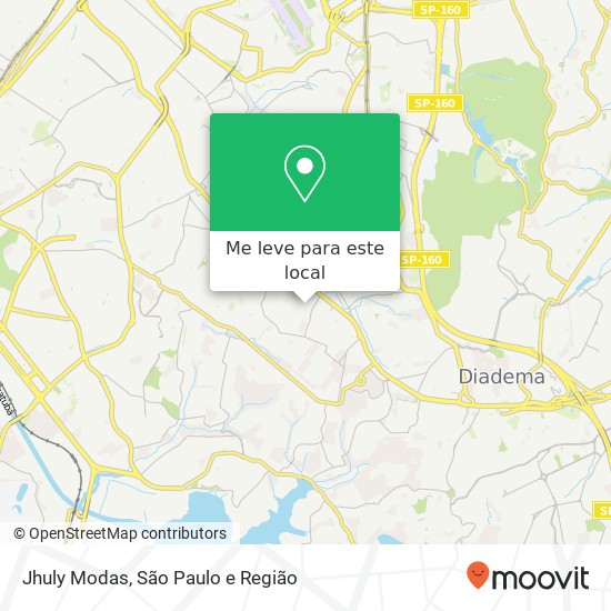 Jhuly Modas, Rua Sernambitiba, 35 Cidade Ademar São Paulo-SP 04407-060 mapa