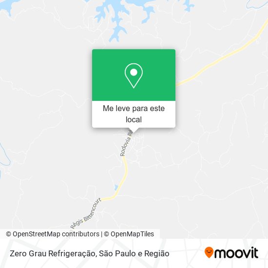 Zero Grau Refrigeração mapa