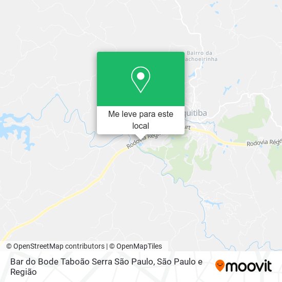 Bar do Bode Taboão Serra São Paulo mapa