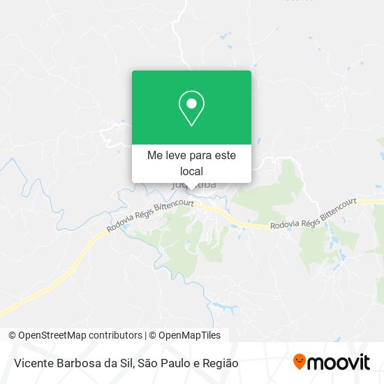 Vicente Barbosa da Sil mapa