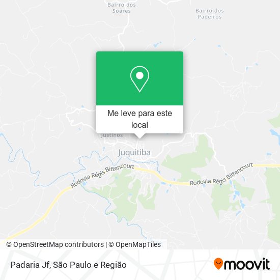 Padaria Jf mapa