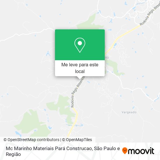 Mc Marinho Materiais Pará Construcao mapa