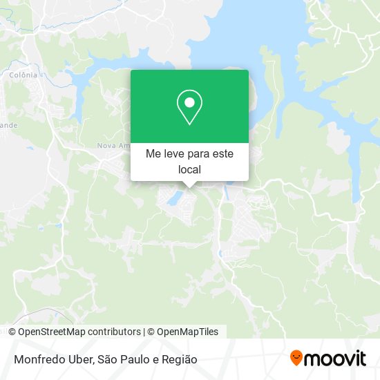 Monfredo Uber mapa