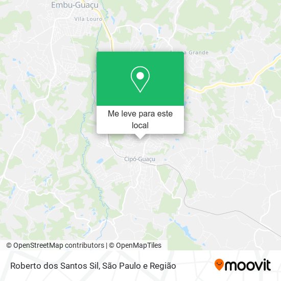 Roberto dos Santos Sil mapa