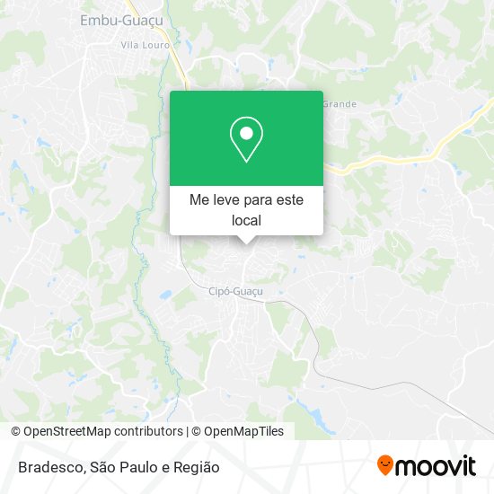 Bradesco mapa