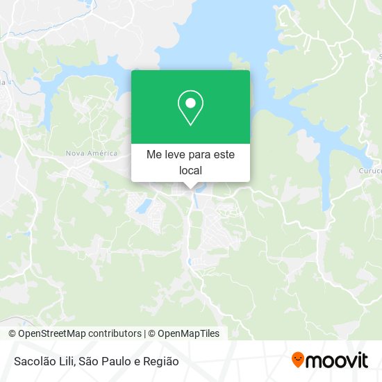 Sacolão Lili mapa