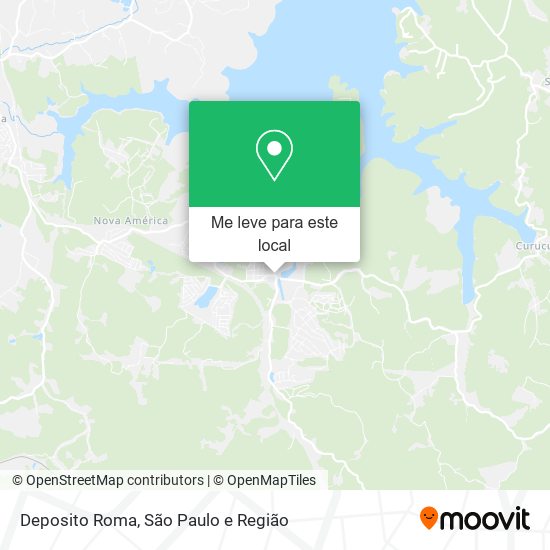 Deposito Roma mapa