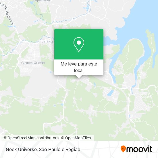 Geek Universe mapa