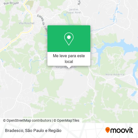 Bradesco mapa