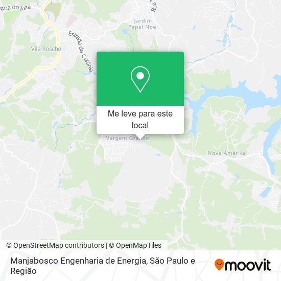 Manjabosco Engenharia de Energia mapa