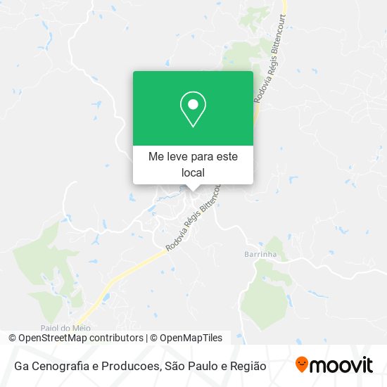 Ga Cenografia e Producoes mapa