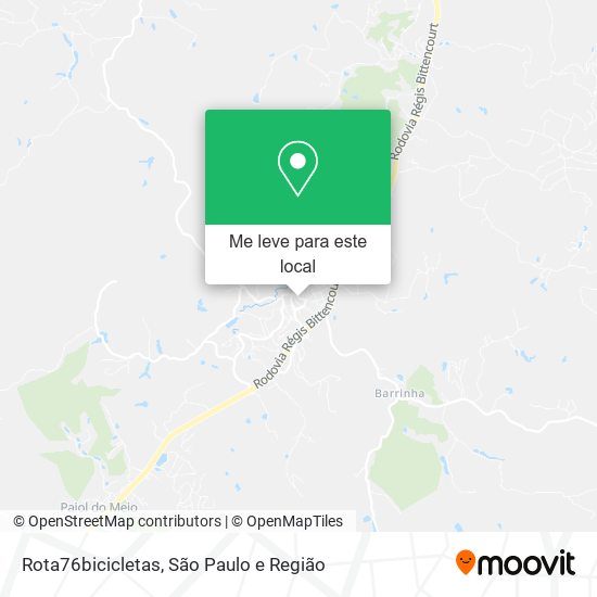 Rota76bicicletas mapa