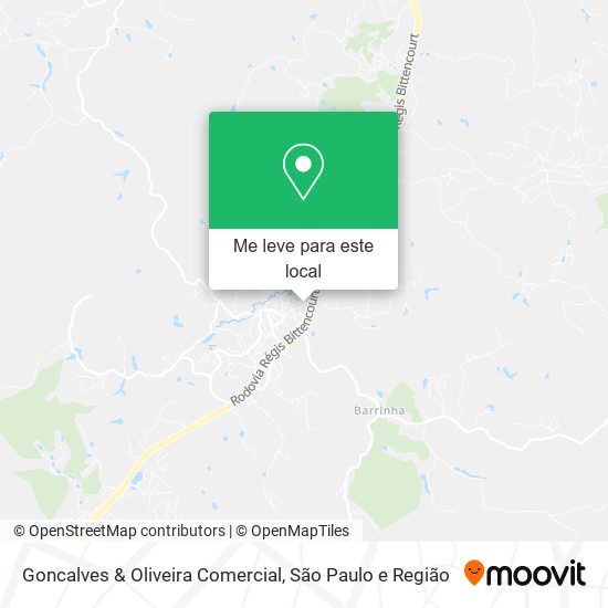 Goncalves & Oliveira Comercial mapa