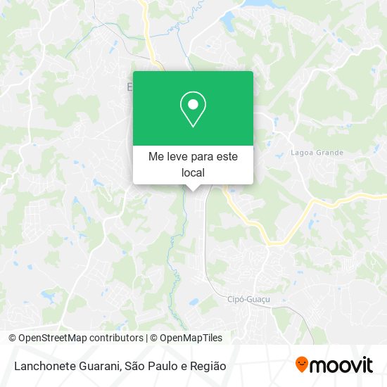 Lanchonete Guarani mapa